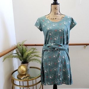 Blue Platypus Boat Dress